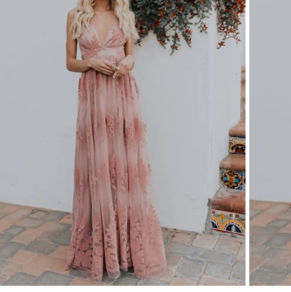 Vici Antonia Maxi Dress‎ mauve large